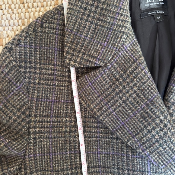 A.P.C. Ninon Wool Coat in Hazelnut, Size 34 / XS - Picture 5 of 7